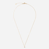 Pieces "Lumi" ネックレス K18YG/0.10ct