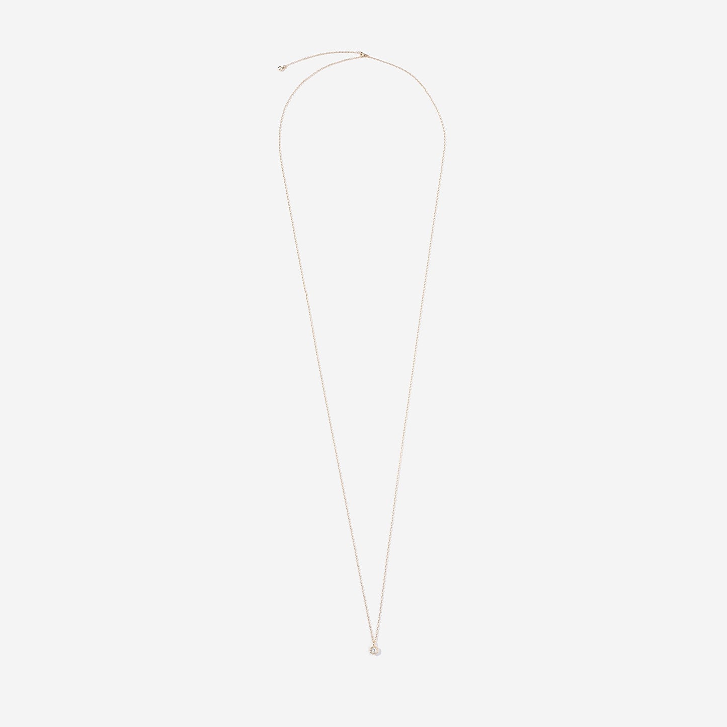 Hexagon Fukuda Makoto Necklace K18YG/0.10ct
