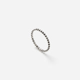 【ご予約品】Layered Ring "Beads medium"PT