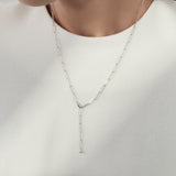 Chain Necklace"Clip" K10WG