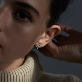 Symbol Pierced earring "R"