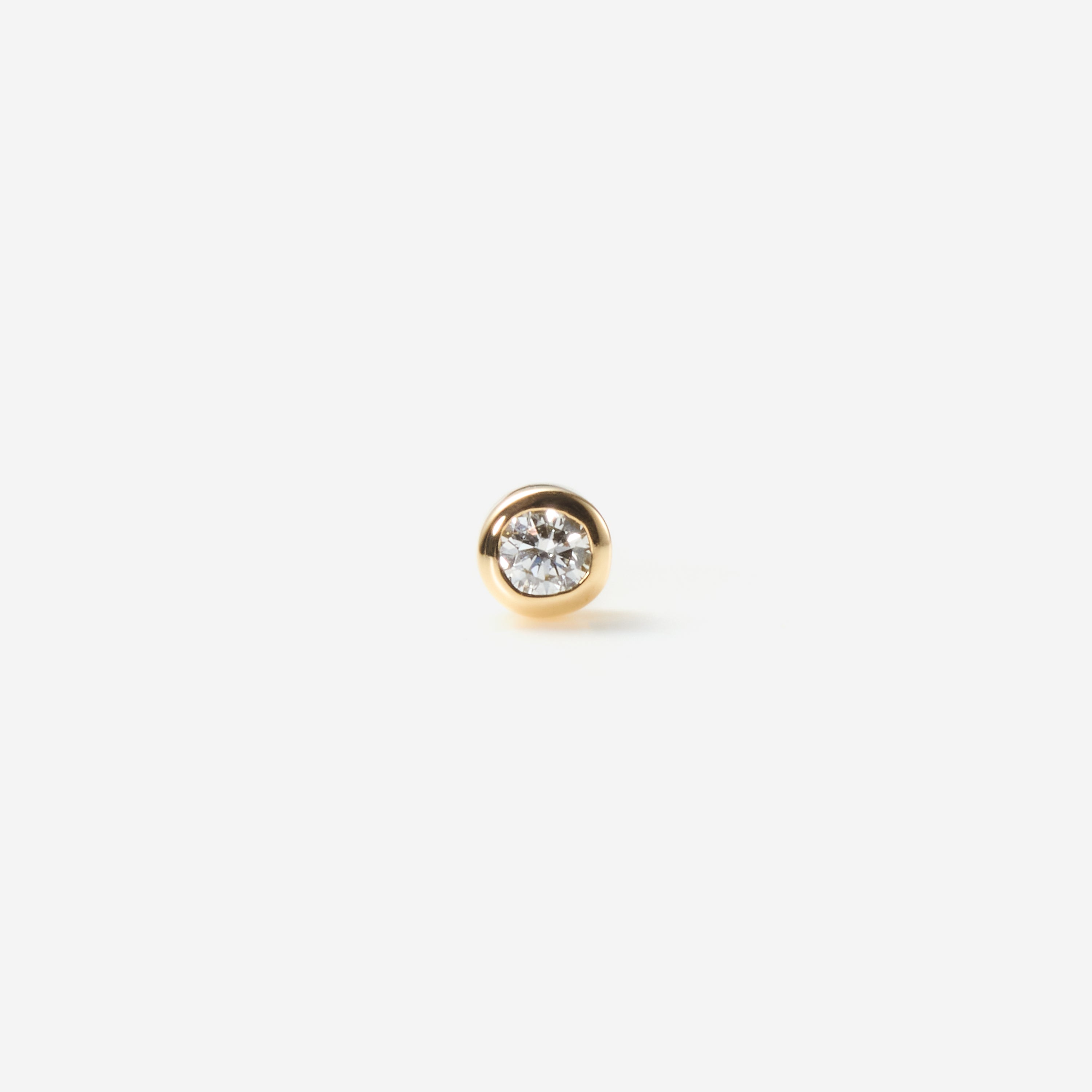 オールニーク Form Oval ダイヤモンドピアス（両耳） Pierced Earrings – ALLNIQUE