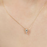 Pieces "Petit" ネックレス K10YG