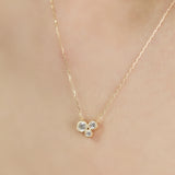 Pieces "Petit" ネックレス K18YG