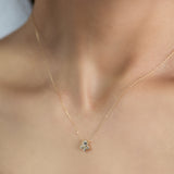 Pieces "Petit" ネックレス K18YG
