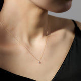 Pieces "Lumi" ネックレス K18YG/0.10ct