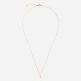 Pieces "Lumi" ネックレス K18YG/0.05ct