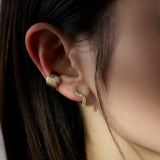 Linear Pierced earring  "S line"