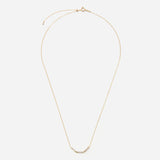 Linear Necklace  "Bar trio"