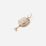 Playful Môko Kobayashi   Charm "Wine glass"