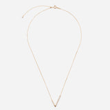 Linear Necklace  "Bar duo"