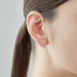 Symbol Pierced earring "S"