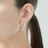 Playful Môko Kobayashi Pierced earring "Glass"