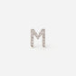 Symbol Pierced earring "M"