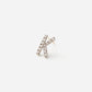 Symbol Pierced earring "K"
