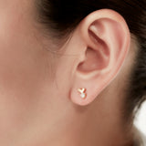 Symbol  Pierced earring "Unlogo"