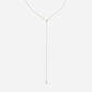 Chain Necklace"Lariat" K10YG