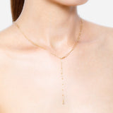 Chain Necklace"Clip" K18YG
