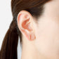 Form Pierced earring "Oval"