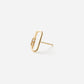 Form Pierced earring "Oval"
