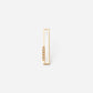 Form Piercedearring "Rectangle long"