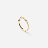 Linear Earcuff "Brown L"