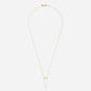Linear Necklace "Bar chain"