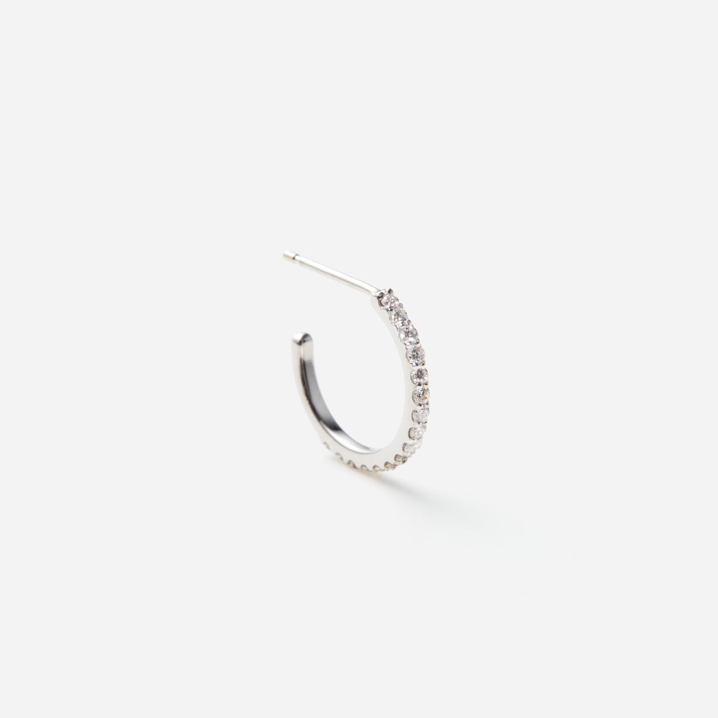 Linear Pireced earring "Hoop"