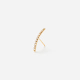 Linear Pierced earring "Smile small"