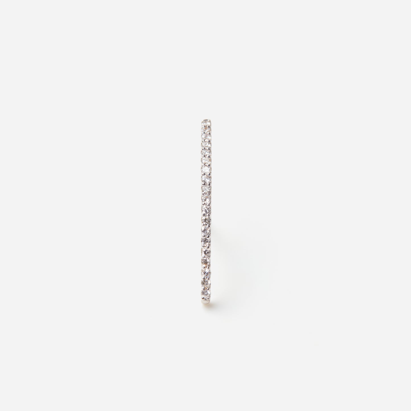 Linear Pireced earring "Smile medium"