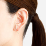 Linear Pierced earring "Smile large"