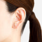 Linear Pireced earring "Smile large"