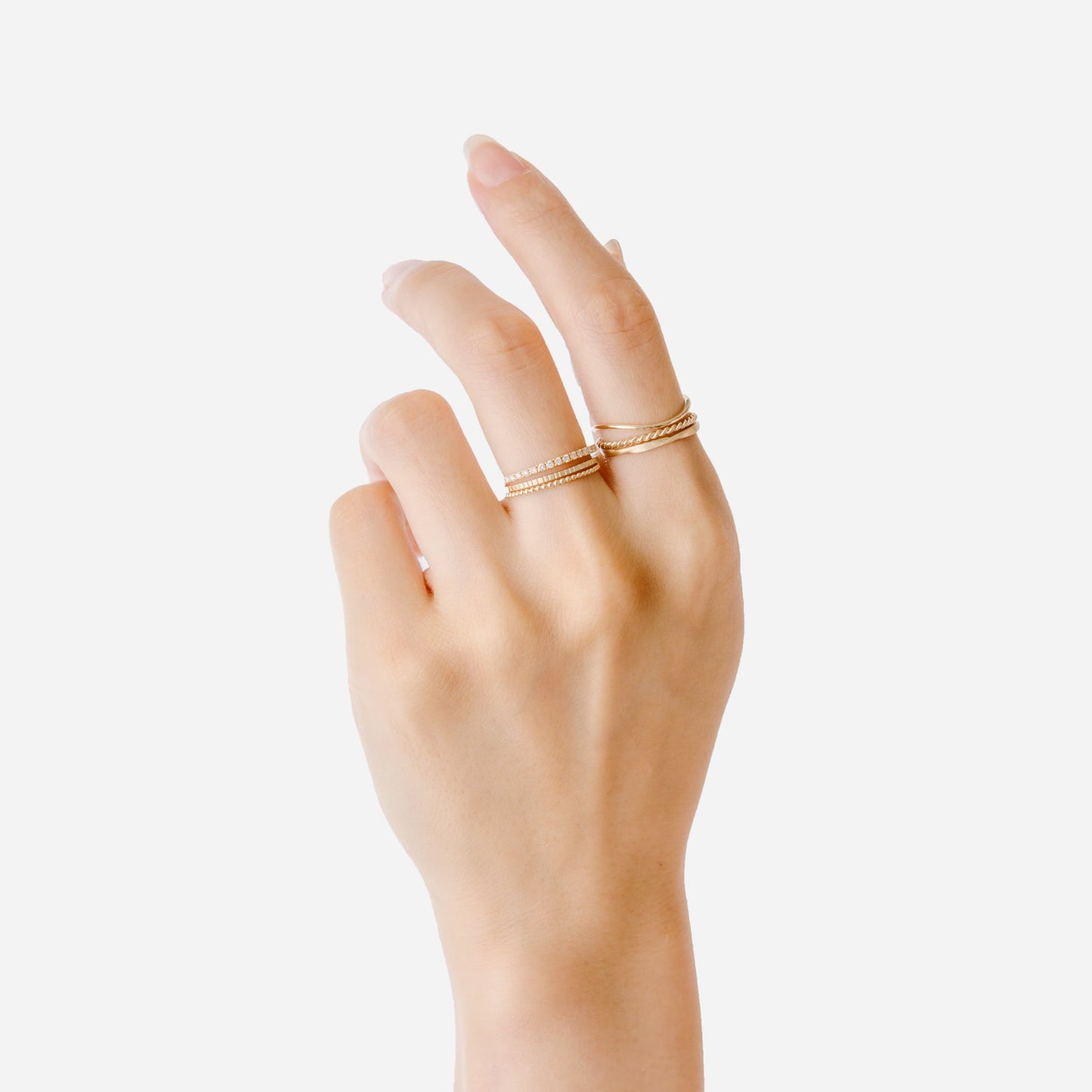 Layered Ring "Wave"