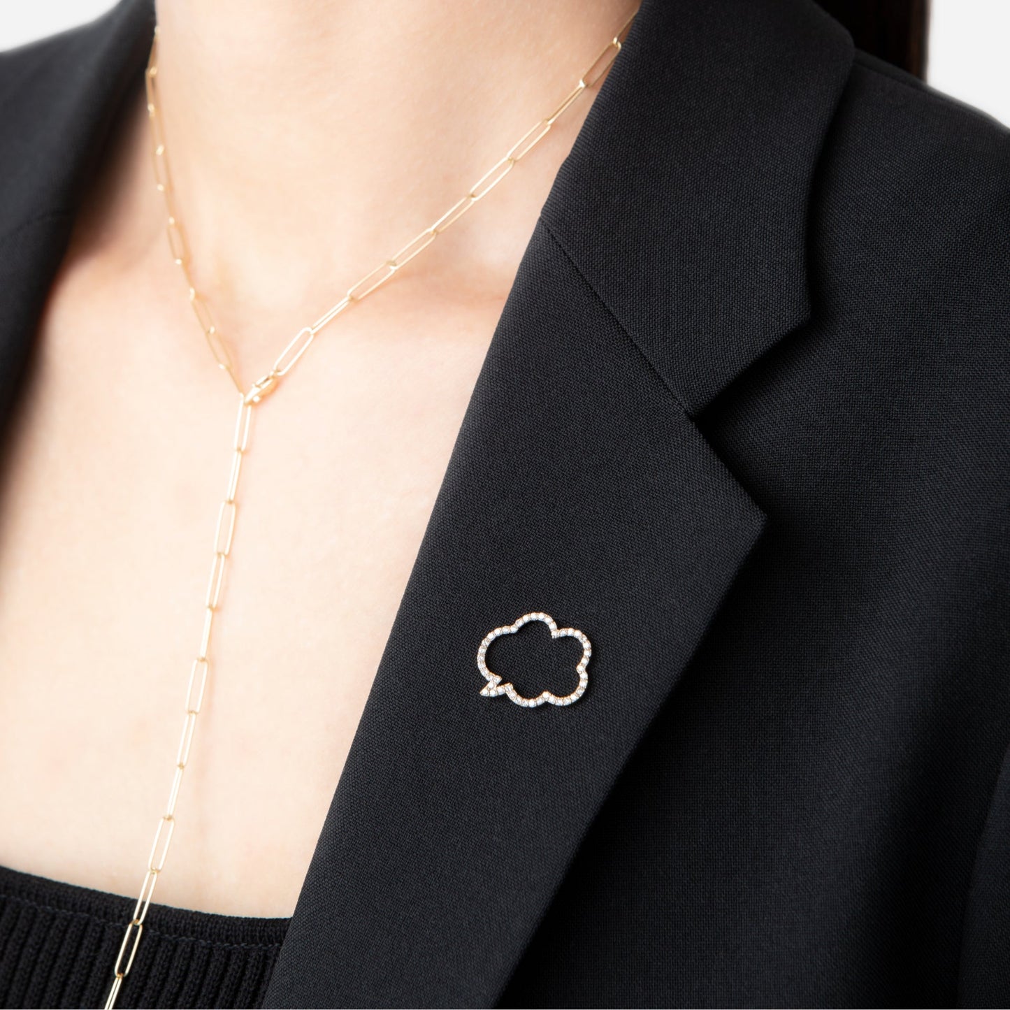 Playful Môko Kobayashi Pin "speech balloon"